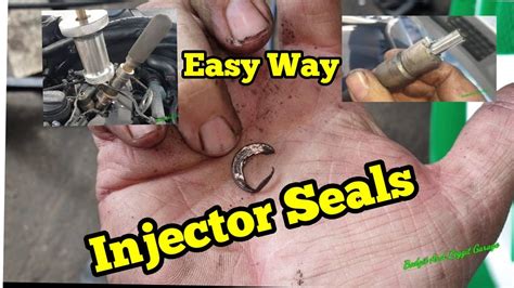 test injector seals|how to replace injector seals.